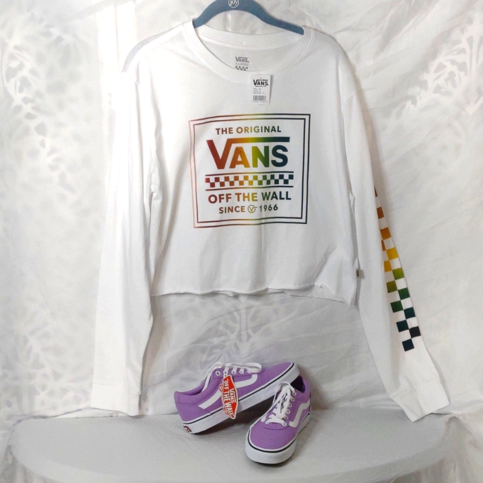 New Vans Shoes And Shirt.